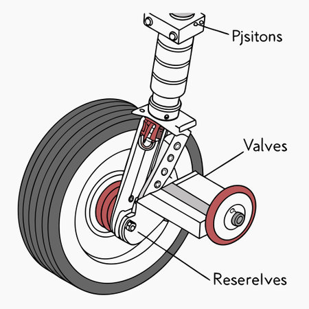 Rear axle of a modern electric scooter. Vector illustration.のイラスト素材