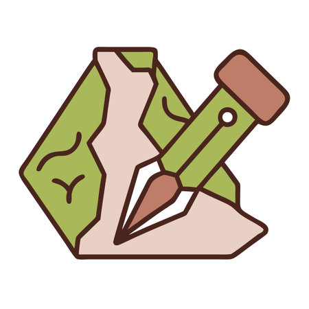 drawing tools cartoon vector illustration graphic design in doodle styleのイラスト素材