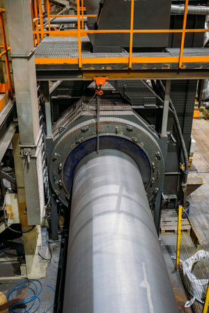 Polymer layer anti-corrosion pipe coating machinery