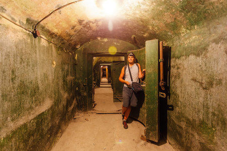 Urban explorer infiltrates into old soviet bunker.