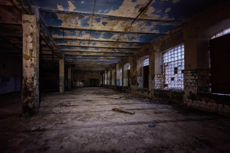 Old abandoned factory.の写真素材