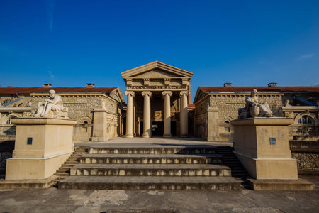 Old mud bath in Essentuki.の写真素材