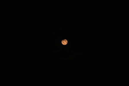 Gorgeous view on the moon during lunar eclipse 2018. Gorgeous nature backgrounds
