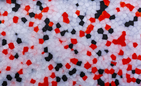 White black red texture pattern background. Beautiful abstract backgrounds.