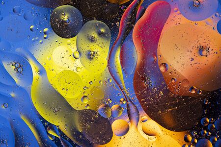 Close up view of colorful abstract design, texture. Beautiful abstract backgrounds.の写真素材