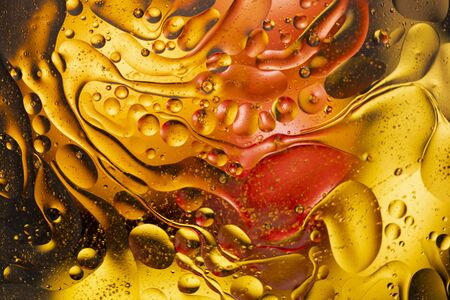 Close up view of colorful abstract design, texture. Beautiful abstract backgrounds.の写真素材