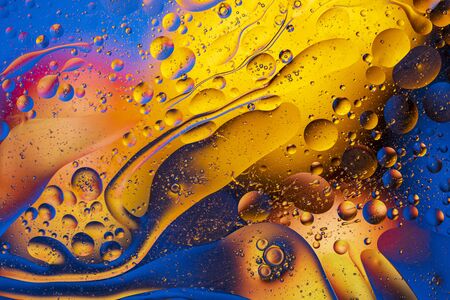 Close up view of colorful abstract design, texture. Beautiful abstract backgrounds.の写真素材