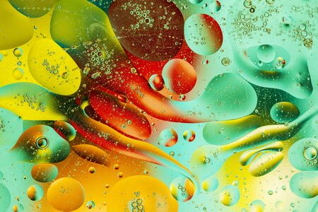 Close up view of colorful abstract design, texture. Beautiful abstract backgrounds.の写真素材