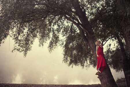 Young attractive womanの写真素材