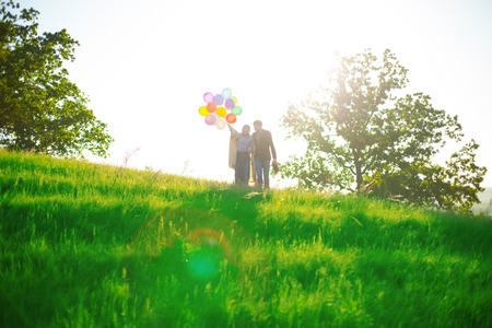 Young couple loveの写真素材