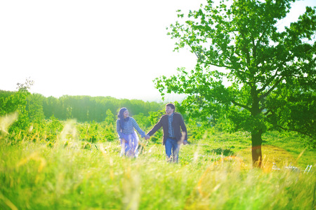 Young Coupleの写真素材