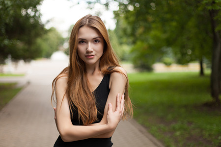 portrait of beauty womanの写真素材
