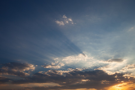beautiful skyの写真素材