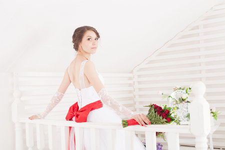 Beautiful brideの写真素材