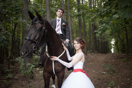 Bride and groomの写真素材