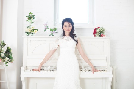 bride's portraitの写真素材