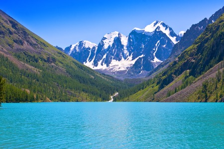 Mountain Lakeの写真素材