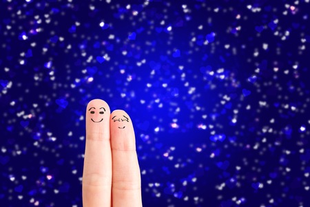 Happy couple in loveの写真素材