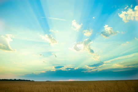 Clouds on sky