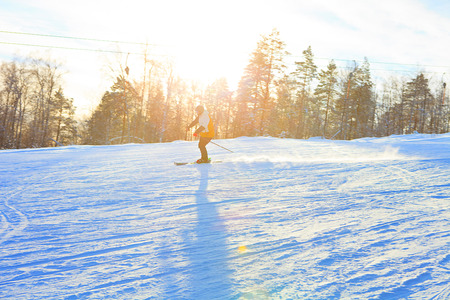 Skiersの写真素材
