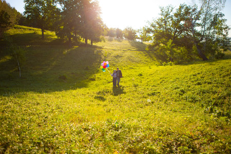 Young couple loveの写真素材