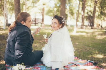 Newlywedの写真素材