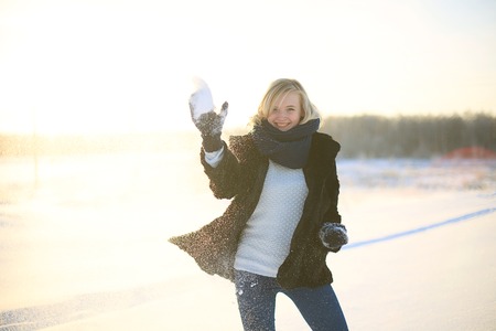 Winter joyの写真素材