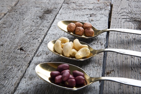 Mixed nutsの写真素材