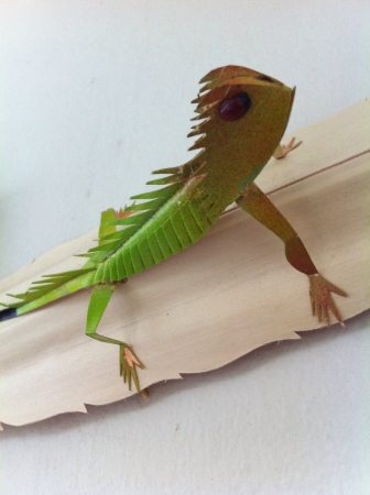 Green lizardの素材