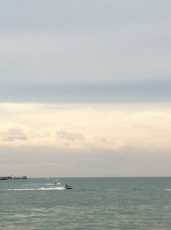 Speed boat at Pattaya Thailandの素材
