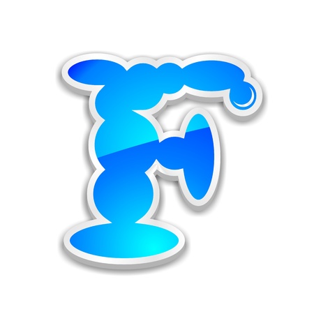 cloud alphabet letter fの写真素材