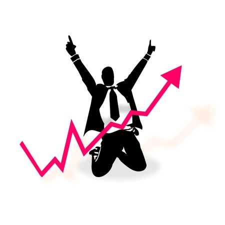 BUSINESS WINNER STATSの写真素材
