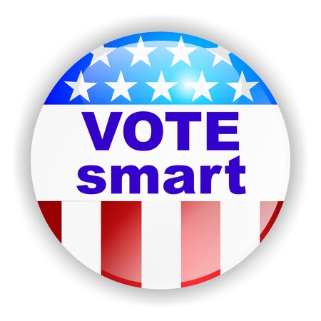 vote badge, VOTE smartの写真素材