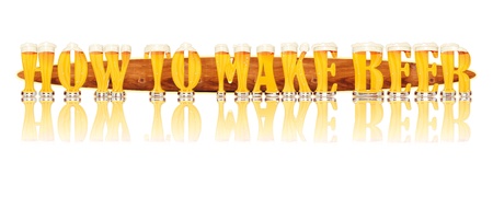 HOW TO MAKE BEERの写真素材