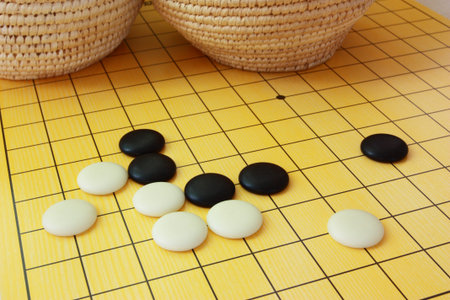 The traditional game of go,China,Asia