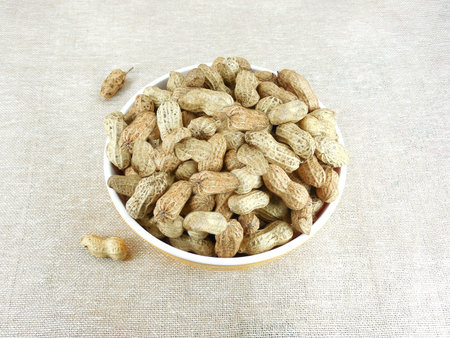 Peanuts in a bowl.