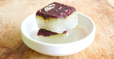 Indian sweet petha, native to Agra, Uttar Pradesh, made from white pumpkin or ash gourd gratings,...