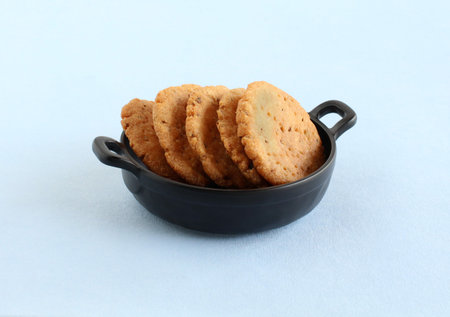 Mathri Indian home cooked vegetarian cookies