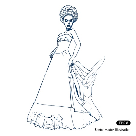   Bride  のイラスト素材