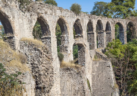 Kizilcullu aqueductの写真素材