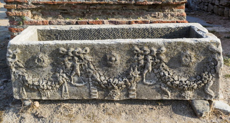 St  John historical site in Izmir, Turkeyの写真素材