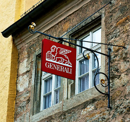 Assicurazioni Generali SpA is the largest insurance company in Italy and one of the largest in Europeのeditorial素材