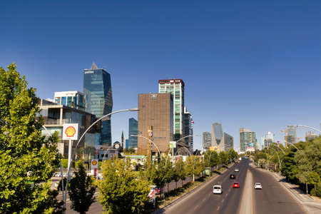 An image from the modern public housing areas in Ankara.のeditorial素材