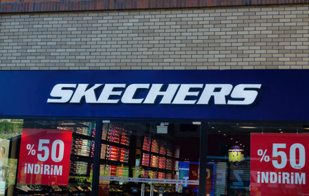 Skechers storefront and entrance. Skechers is an American lifestyle and performance footwear company