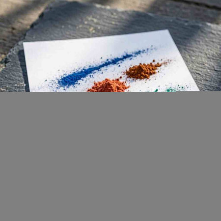 Colored crayons on a white sheet of paper on a black background