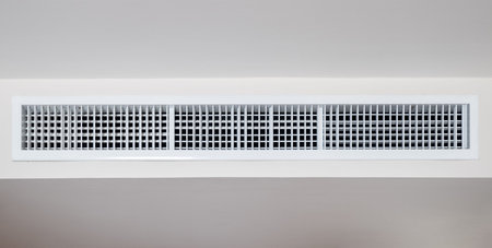 Air conditioner rectangular on top