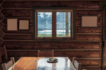 Raindrops falling on the roof of black SUV car on parking slotの写真素材