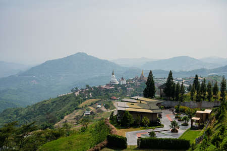 Structure of warehouse building with steel ceilingの写真素材