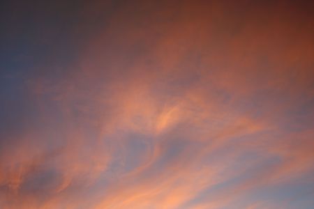 Oregon Sunset.  Photo taken along I-5 in Oregon.の写真素材