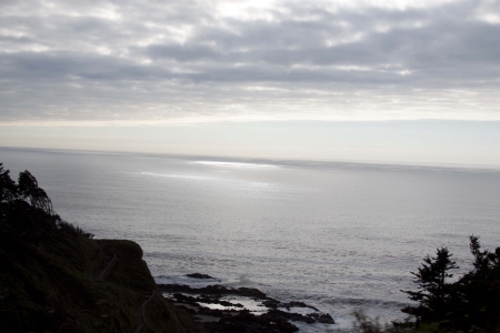  - Taken on Highway 101, South of Lincoln City, Oregonの写真素材